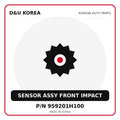 Genuine Mobis SENSOR ASSY FRONT IMPACT 959201H100 for Korean vehicles | D&U Korea