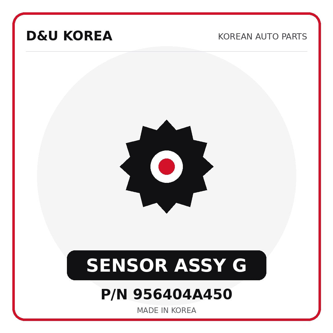 Genuine Mobis SENSOR ASSY G 956404A450 for Korean vehicles | D&U Korea