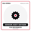 Genuine Mobis SENSOR ASSY OXYGEN 392102B326 - Korean auto parts from D&U Korea