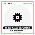 Genuine Mobis SENSOR ASSY OXYGEN RR 3921003BD1 for Korean vehicles | D&U Korea