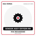 Genuine Mobis SENSOR ASSY OXYGEN RR 392102E560 - Korean auto parts from D&U Korea
