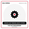 Genuine Mobis SENSOR ASSY PARKING ASSIST SYSTEM 95720D30009P for Korean vehicles | D&U Korea