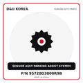 Genuine Mobis SENSOR ASSY PARKING ASSIST SYSTEM 95720D3000R9B for Korean vehicles | D&U Korea