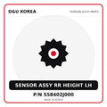 Genuine Mobis SENSOR ASSY RR HEIGHT LH 558402J000 - Korean auto parts from D&U Korea