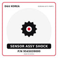 Genuine Mobis SENSOR ASSY SHOCK 9545039000 for Korean vehicles | D&U Korea