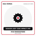 Genuine Mobis SENSOR ASSY SIDE IMPACT FRT 959202F000 for Korean vehicles | D&U Korea