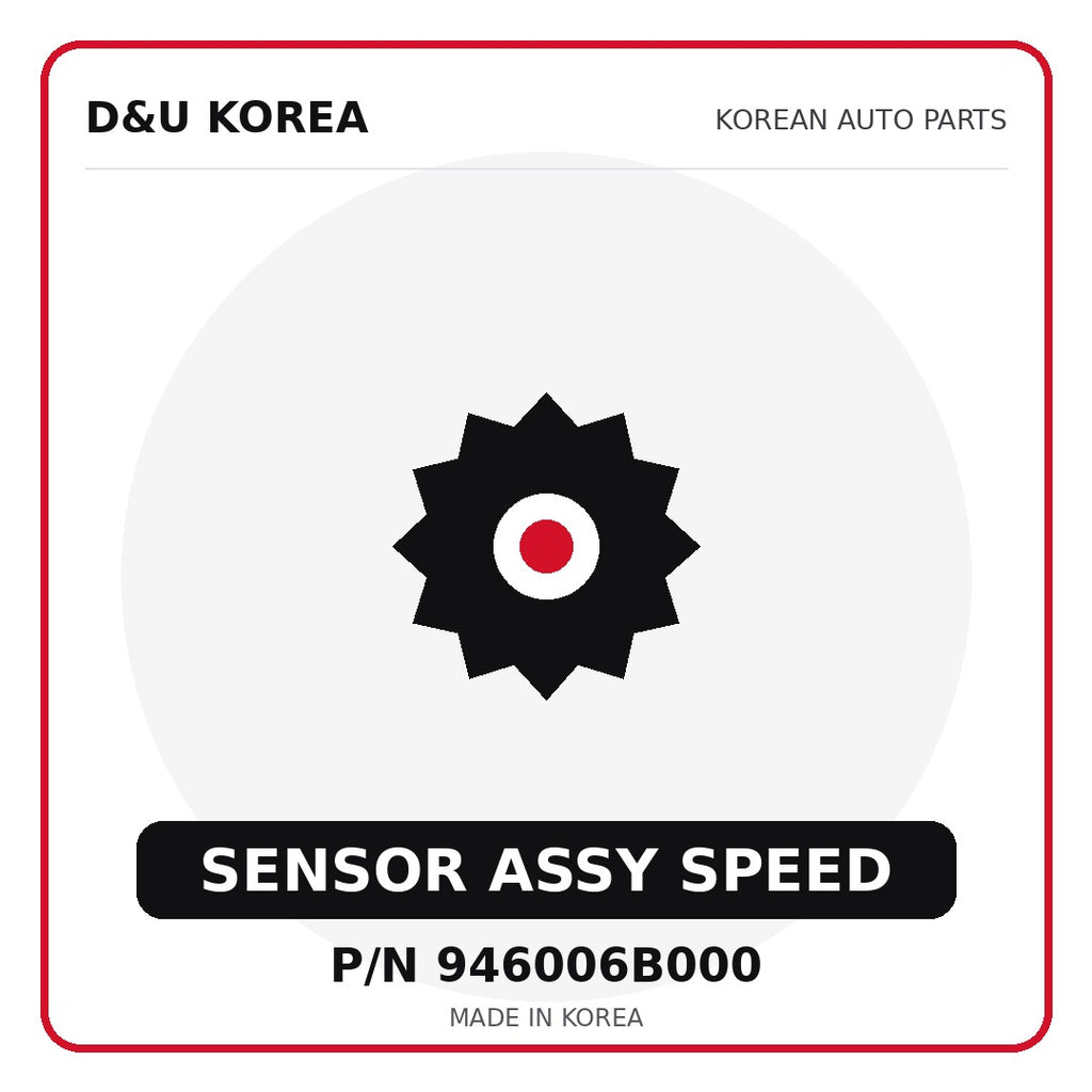 Genuine Mobis SENSOR ASSY SPEED 946006B000 for Korean vehicles | D&U Korea