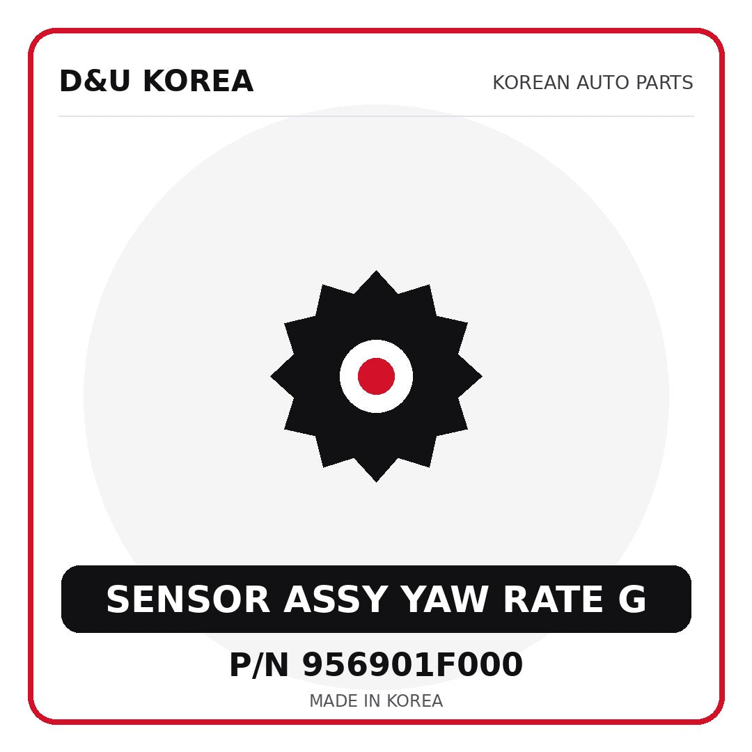 Genuine Mobis SENSOR ASSY YAW RATE G 956901F000 for Korean vehicles | D&U Korea