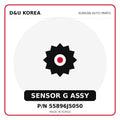 Genuine Mobis SENSOR G ASSY 55896J5050 - Korean auto parts from D&U Korea