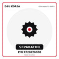Genuine Mobis SEPARATOR 97206T6000 - Korean auto parts from D&U Korea