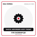 Genuine Mobis SHOCK ABSORBER ASSY FRONT 543004FCJ0 - Korean auto parts from D&U Korea