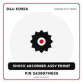 Genuine Mobis SHOCK ABSORBER ASSY FRONT 543007M650 - Korean auto parts from D&U Korea