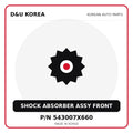 Genuine Mobis SHOCK ABSORBER ASSY FRONT 543007X660 - Korean auto parts from D&U Korea