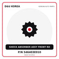 Genuine Mobis SHOCK ABSORBER ASSY FRONT RH 546403E010 for Korean vehicles | D&U Korea