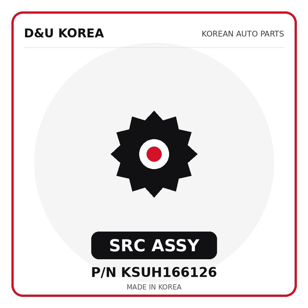 Genuine Mobis SRC ASSY KSUH166126 - Korean auto parts from D&U Korea