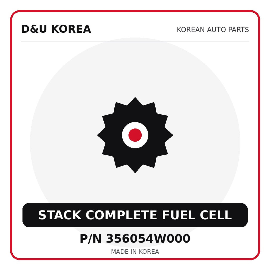 Genuine Mobis STACK COMPLETE FUEL CELL 356054W000 - Korean auto parts from D&U Korea