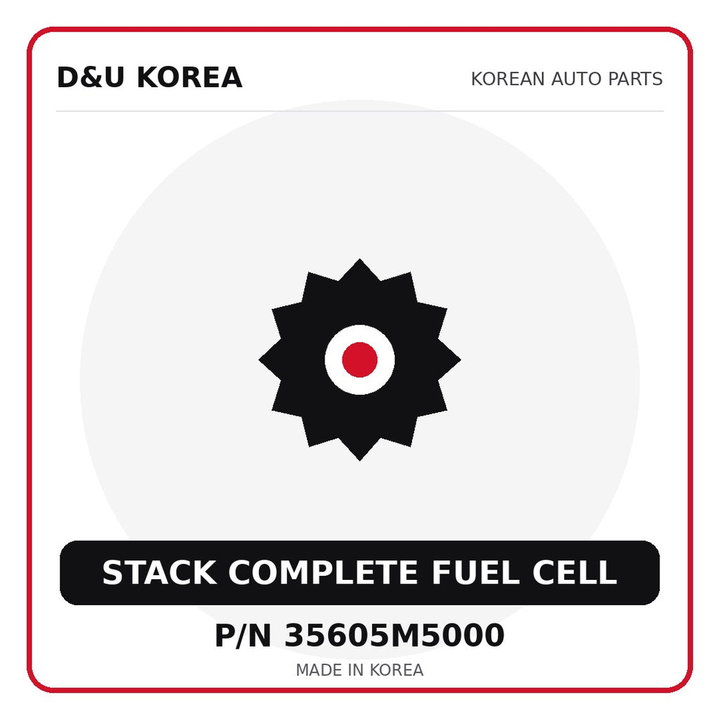 Genuine Mobis STACK COMPLETE FUEL CELL 35605M5000 - Korean auto parts from D&U Korea