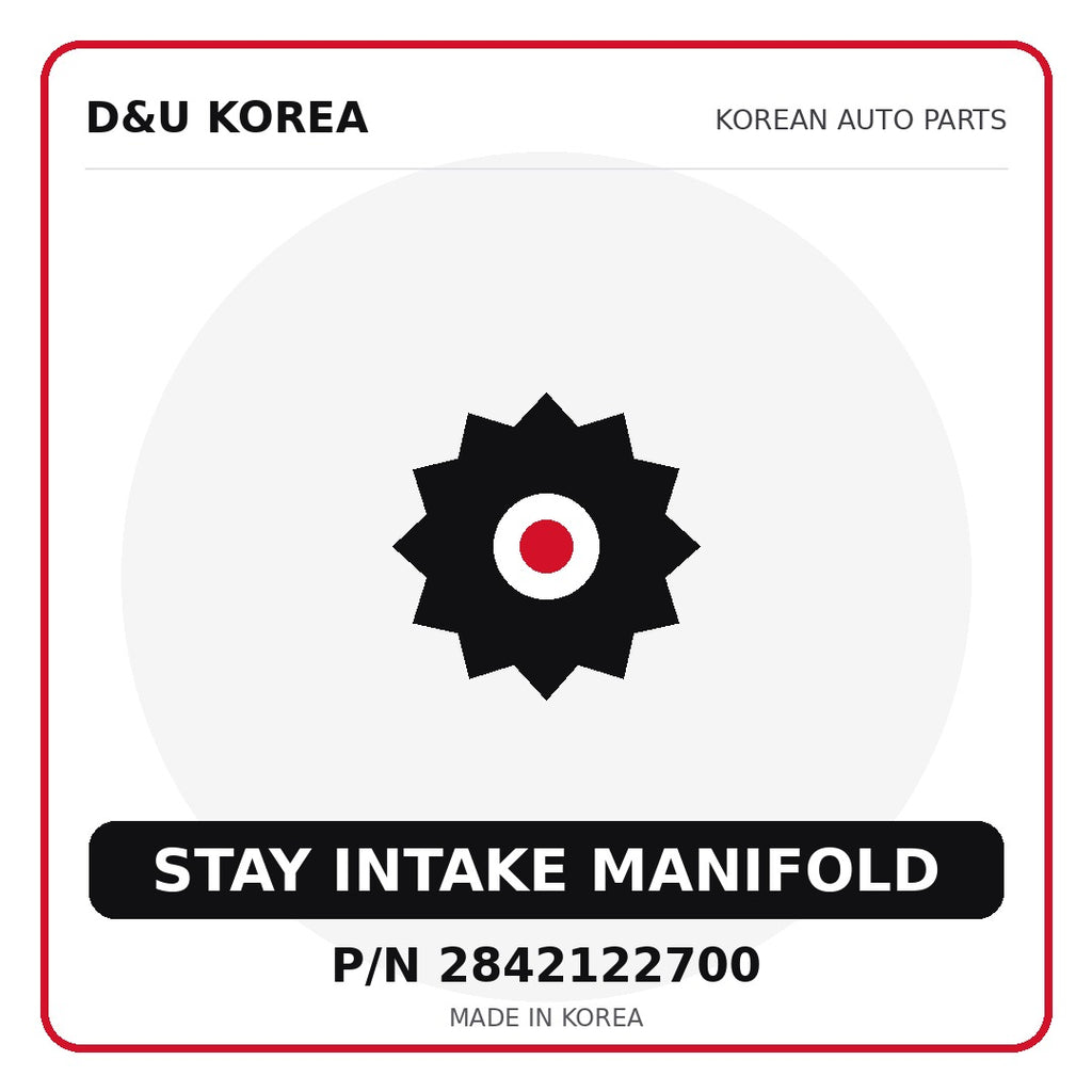 Genuine Mobis STAY INTAKE MANIFOLD 2842122700 for Korean vehicles | D&U Korea