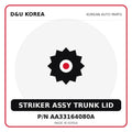 Genuine Mobis STRIKER ASSY TRUNK LID AA33164080A for Korean vehicles | D&U Korea