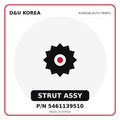 Genuine Mobis STRUT ASSY 5461139510 - Korean auto parts from D&U Korea