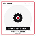 Genuine Mobis STRUT ASSY FR LH 546512T021 - Korean auto parts from D&U Korea