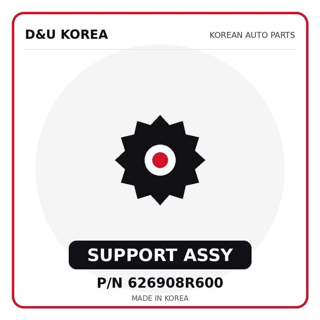 Genuine Mobis SUPPORT ASSY 626908R600 for Korean vehicles | D&U Korea