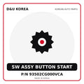 Genuine Mobis SW ASSY BUTTON START 93502CG000VCA for Korean vehicles | D&U Korea