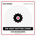 Genuine Mobis SW ASSY BUTTON START 954302S900 for Korean vehicles | D&U Korea