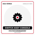 Genuine Mobis SWITCH ASSY CONSOLE 93310G8AA0SRF for Korean vehicles | D&U Korea