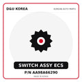 Genuine Mobis SWITCH ASSY ECS AA98A66290 for Korean vehicles | D&U Korea