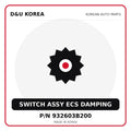 Genuine Mobis SWITCH ASSY ECS DAMPING 932603B200 for Korean vehicles | D&U Korea