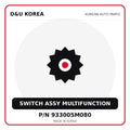 Genuine Mobis SWITCH ASSY MULTIFUNCTION 933005M080 for Korean vehicles | D&U Korea