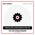Genuine Mobis SWITCH ASSY STRG REMOTE CONT RH 96720AA190NNB for Korean vehicles | D&U Korea