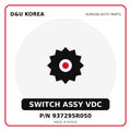 Genuine Mobis SWITCH ASSY VDC 937295R050 for Korean vehicles | D&U Korea