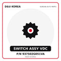 Genuine Mobis SWITCH ASSY VDC 937502G051VA for Korean vehicles | D&U Korea