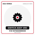 Genuine Mobis SWITCH ASSY VDC 937502H0004W for Korean vehicles | D&U Korea