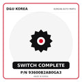 Genuine Mobis SWITCH COMPLETE 93600B2AB0GA3 - Korean auto parts from D&U Korea