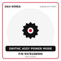 Genuine Mobis SWITHC ASSY POWER MODE 937816B900 for Korean vehicles | D&U Korea
