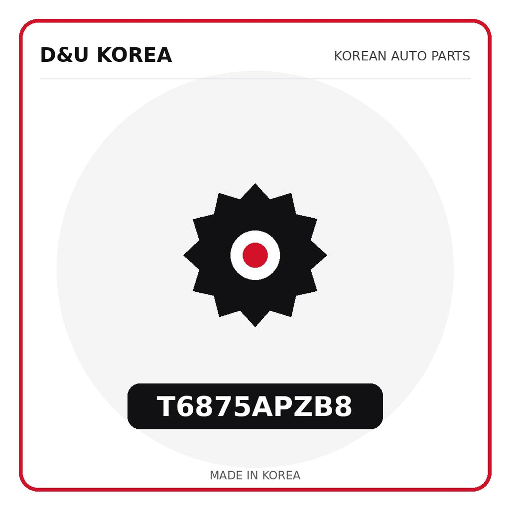 Genuine Mobis T6875APZB8  for Korean vehicles | D&U Korea
