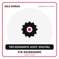 Genuine Mobis TACHOGRAPH ASSY DIGITAL 942005A000 for Korean vehicles | D&U Korea