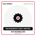 Genuine Mobis TACHOGRAPH ASSY DIGITAL 942005L200 for Korean vehicles | D&U Korea