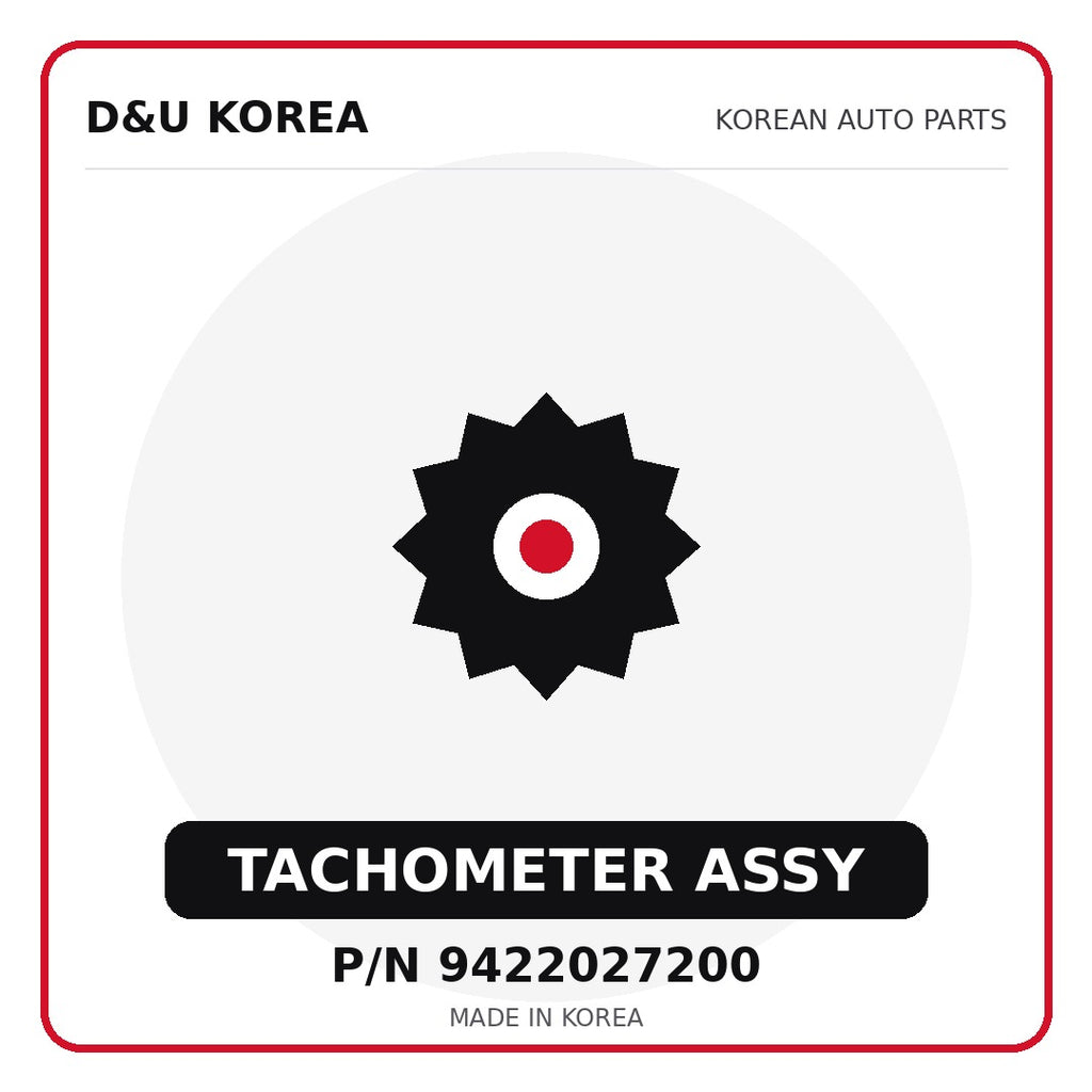 Genuine Mobis TACHOMETER ASSY 9422027200 for Korean vehicles | D&U Korea