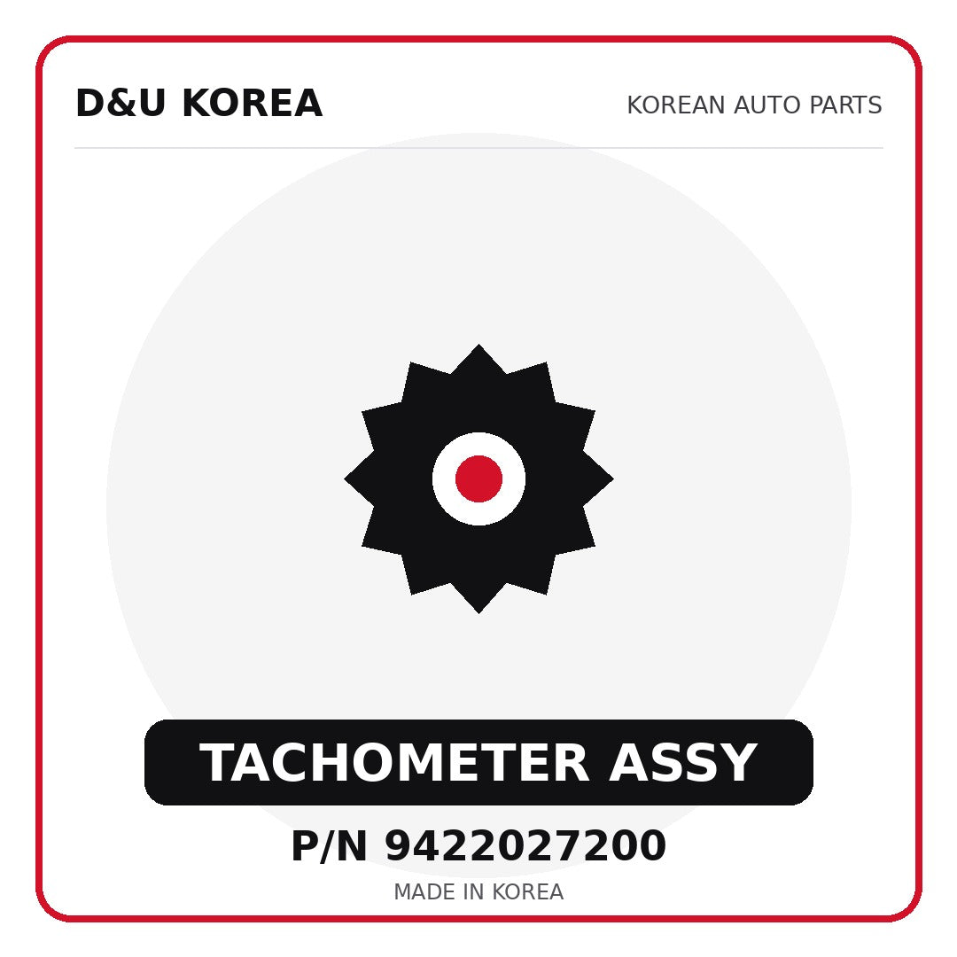 Genuine Mobis TACHOMETER ASSY 9422027200 for Korean vehicles | D&U Korea