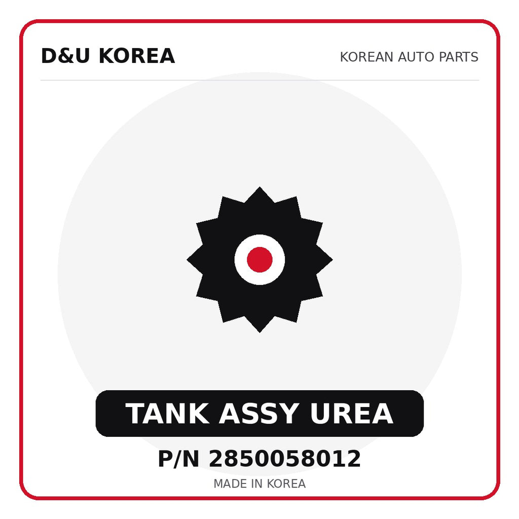Genuine Mobis TANK ASSY UREA 2850058012 for Korean vehicles | D&U Korea