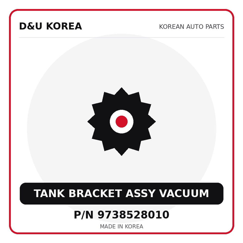 Genuine Mobis TANK BRACKET ASSY VACUUM 9738528010 - Korean auto parts from D&U Korea