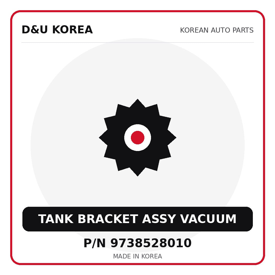 Genuine Mobis TANK BRACKET ASSY VACUUM 9738528010 - Korean auto parts from D&U Korea