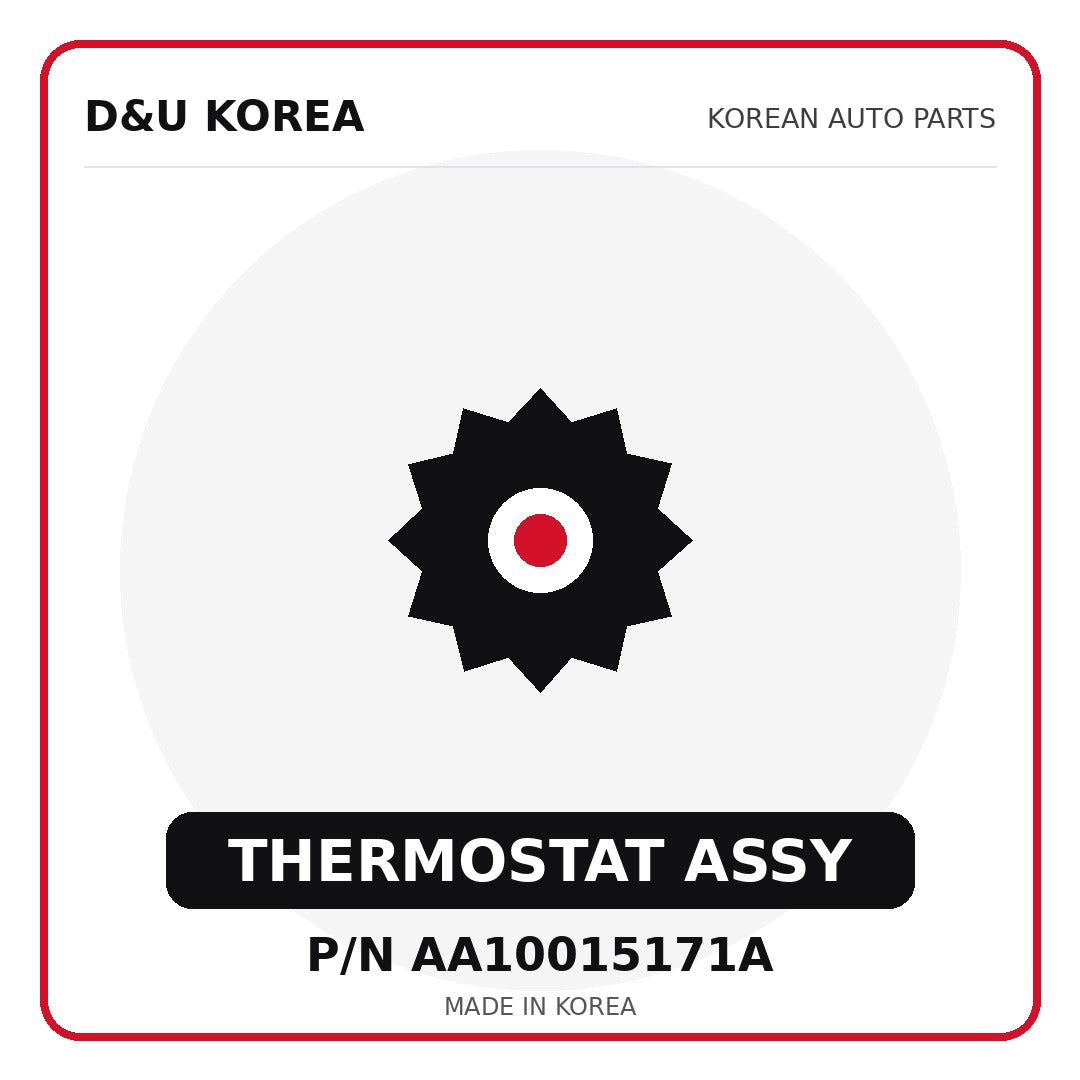Genuine Mobis THERMOSTAT ASSY AA10015171A for Korean vehicles | D&U Korea