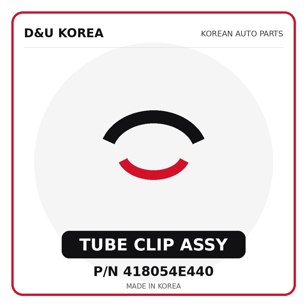 Genuine Mobis TUBE CLIP ASSY 418054E440 for Korean vehicles | D&U Korea