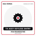 Genuine Mobis TX ASSY KEYLESS ENTRY 954302S700 for Korean vehicles | D&U Korea