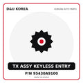 Genuine Mobis TX ASSY KEYLESS ENTRY 95430A9100 for Korean vehicles | D&U Korea
